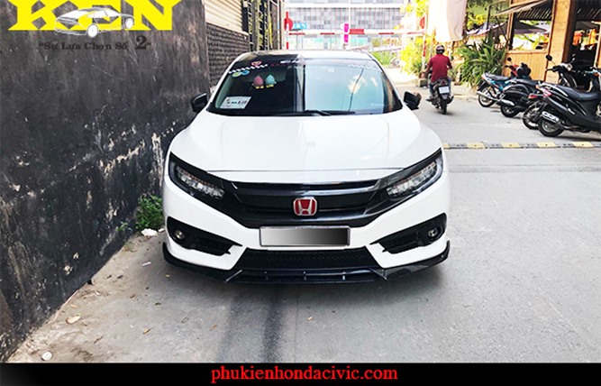 LIP CẢNG TRƯỚC 2 TẦN CACBON CHO HONDA CIVIC