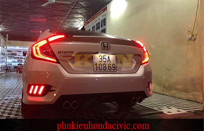 ĐÈN GẦM MUSTANG CHO HONDA CIVIC 2019 2 CHẾ ĐỘ