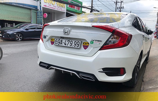 LIP CHIA PO KIỂU MEC CHO HONDA CIVIC