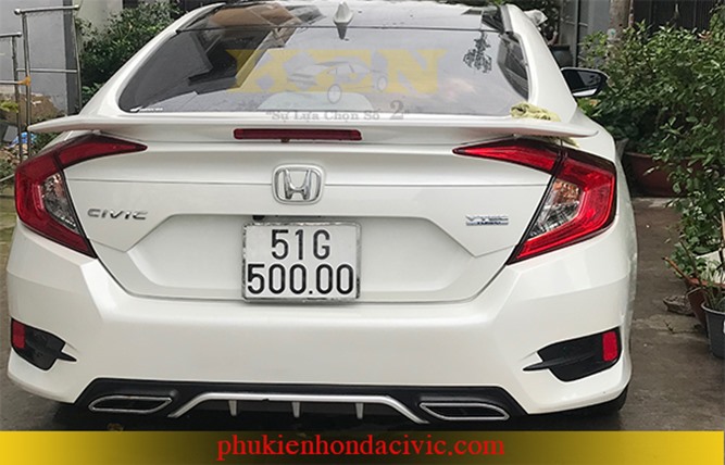 LIP CHIA PO KIỂU MEC CHO HONDA CIVIC