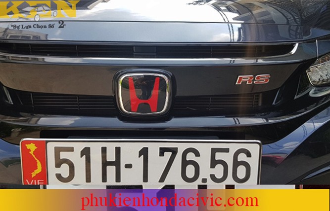 LOGO ĐIỆN HONDA 2 MÀU CHO CIVIC 2019