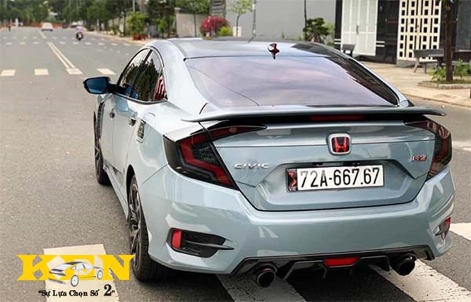 LIPO CACBON KÈM CHỤP PO DÀNH CHO HONDA CIVIC