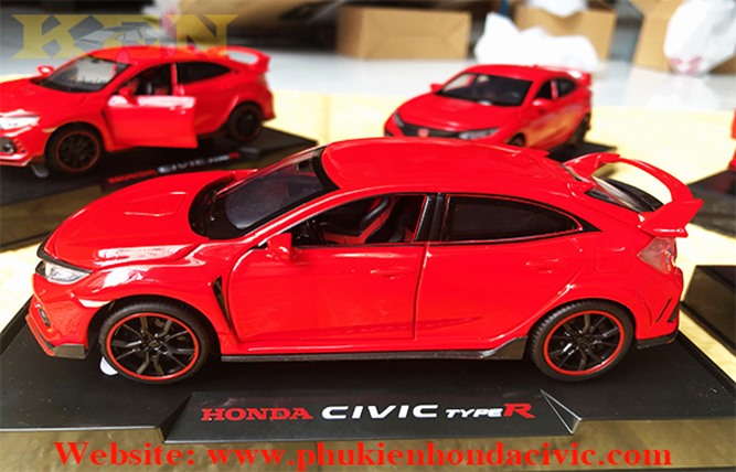 XE MÔ HÌNH CAO CẤP HONDA CIVIC TYPE R - NHƯ THẬT