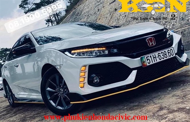 BODY KIT TYPE R CHƯA SƠN DÀNH CHO HONDA CIVIC