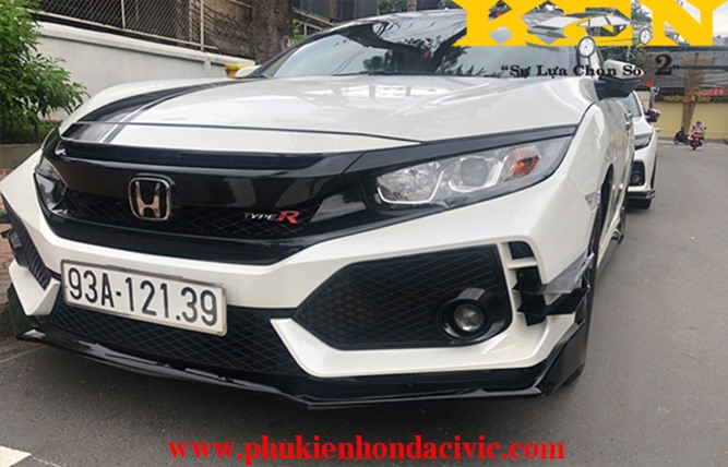 BODY KIT TYPE R CHƯA SƠN DÀNH CHO HONDA CIVIC