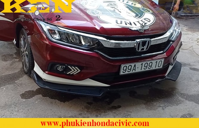 LIP CẢNG TRƯỚC CACBON DÀNH CHO HONDA CITY 2019