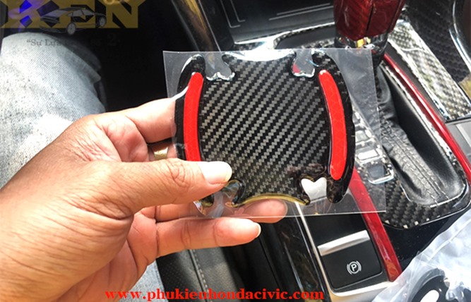 Ốp Chén Cửa Cacbon Fiber Dành Cho Honda Civic