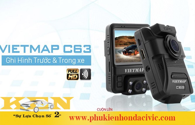 CAMERA HÀNH TRÌNH VIETMAP C63