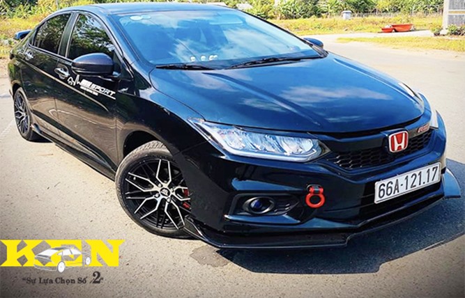 LIP CẢN TRƯỚC HONDA CITY TẠI SÀI GÒN