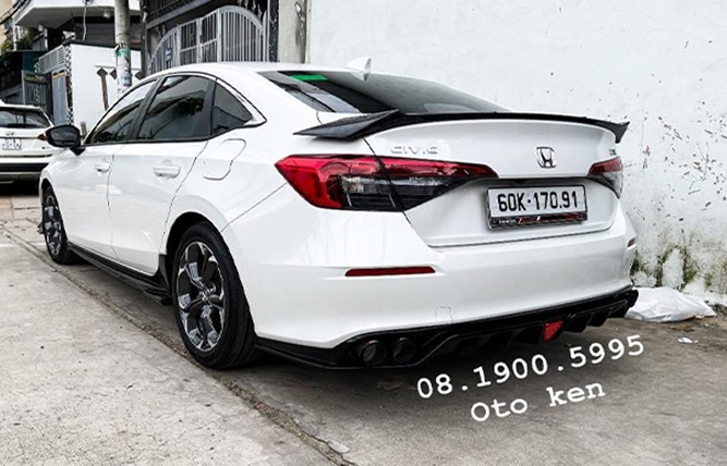 ĐUÔI GIÓ THỂ THAO CHO HONDA CIVIC 2022