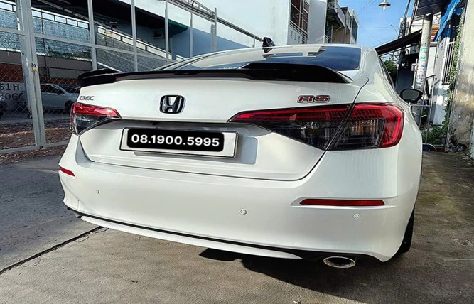 Logo Honda đen Dành cho Honda Civic 2024