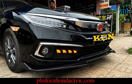 LIP TRƯỚC CACBON DÀNH CHO HONDA CIVIC 2019