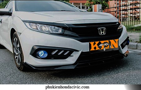 LIP CẢNG TRƯỚC 2 TẦN CACBON CHO HONDA CIVIC