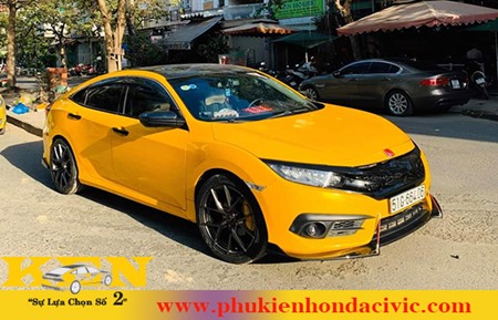 LIP TRƯỚC CACBON DÀNH CHO HONDA CIVIC